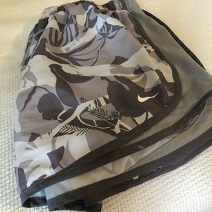 Grey Nike Workout Shorts (Like New)